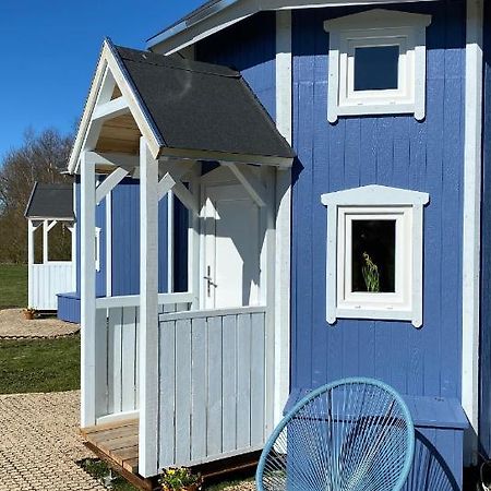 Kroghs Tiny Houses - Hyttebyen Grindsted Bagian luar foto