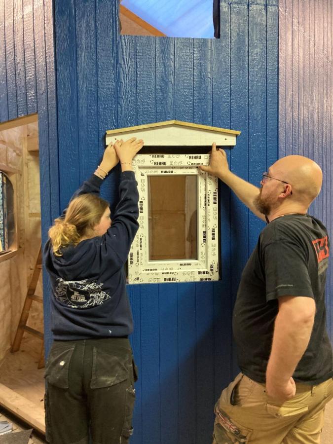 Kroghs Tiny Houses - Hyttebyen Grindsted Bagian luar foto