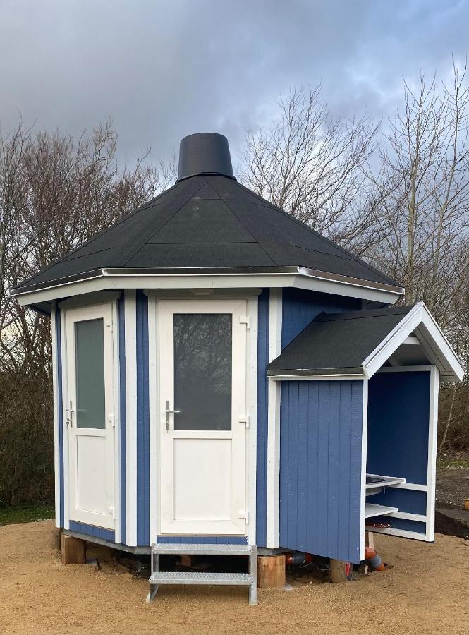 Kroghs Tiny Houses - Hyttebyen Grindsted Bagian luar foto