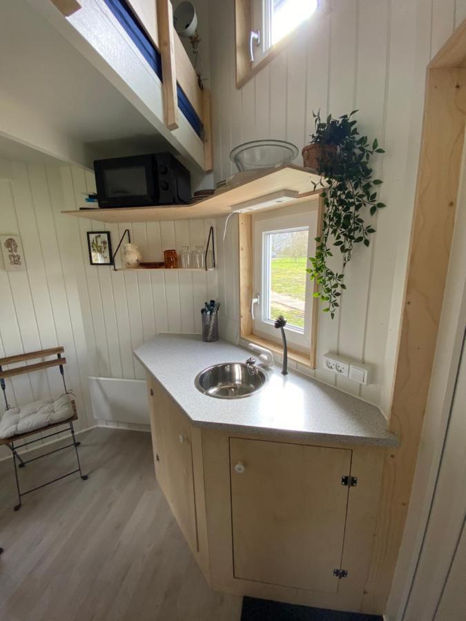 Kroghs Tiny Houses - Hyttebyen Grindsted Bagian luar foto