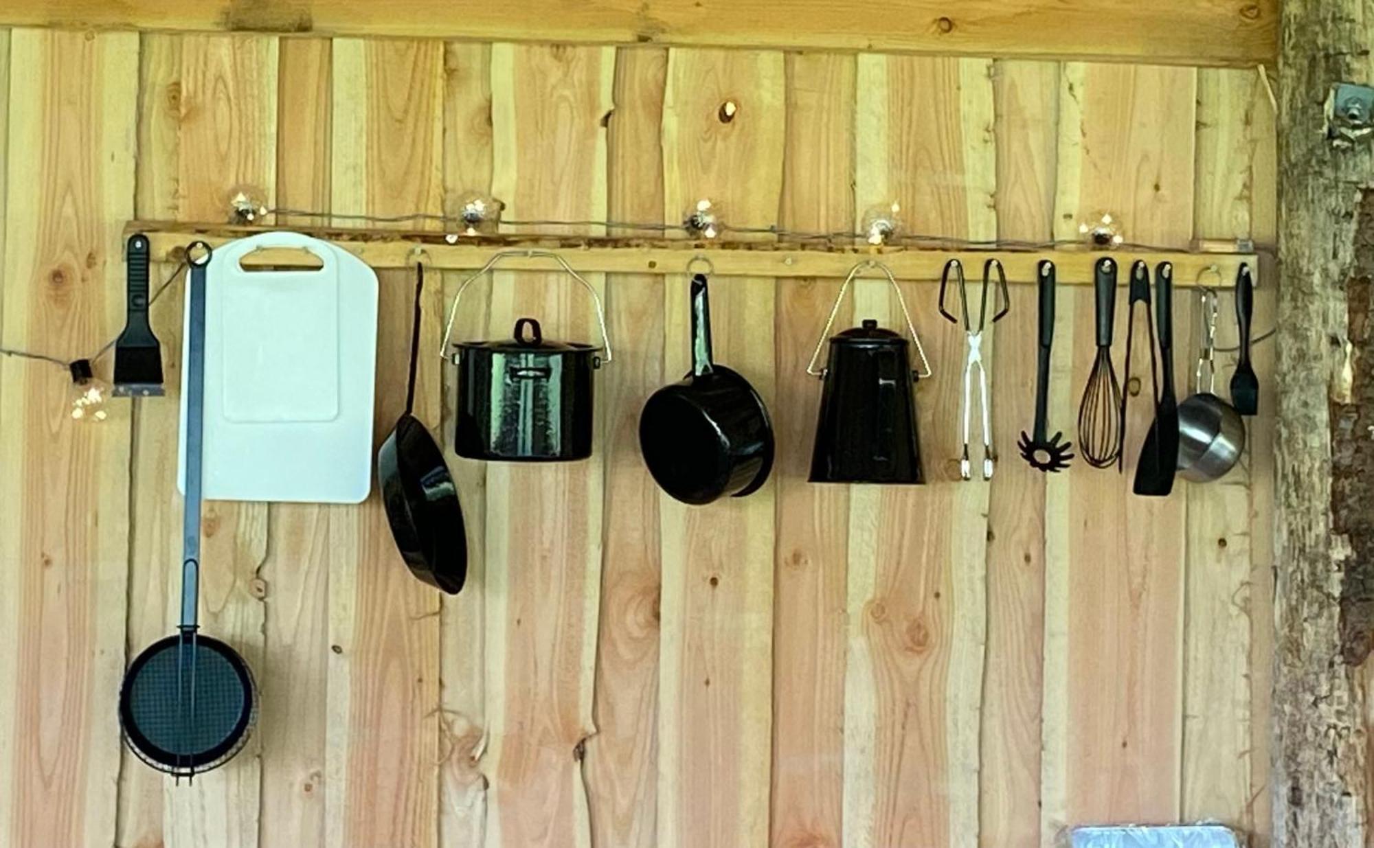 Kroghs Tiny Houses - Hyttebyen Grindsted Bagian luar foto