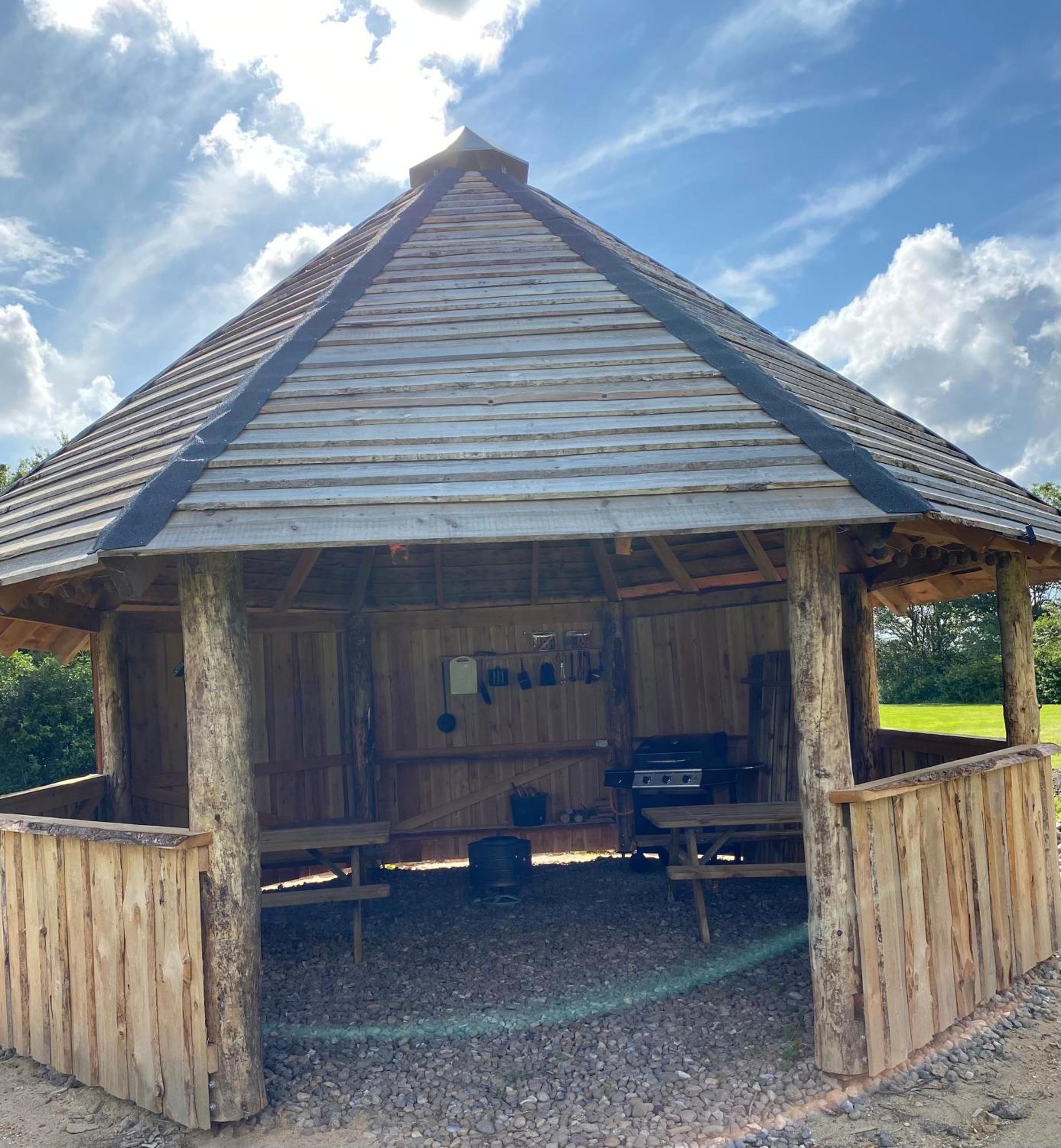 Kroghs Tiny Houses - Hyttebyen Grindsted Bagian luar foto