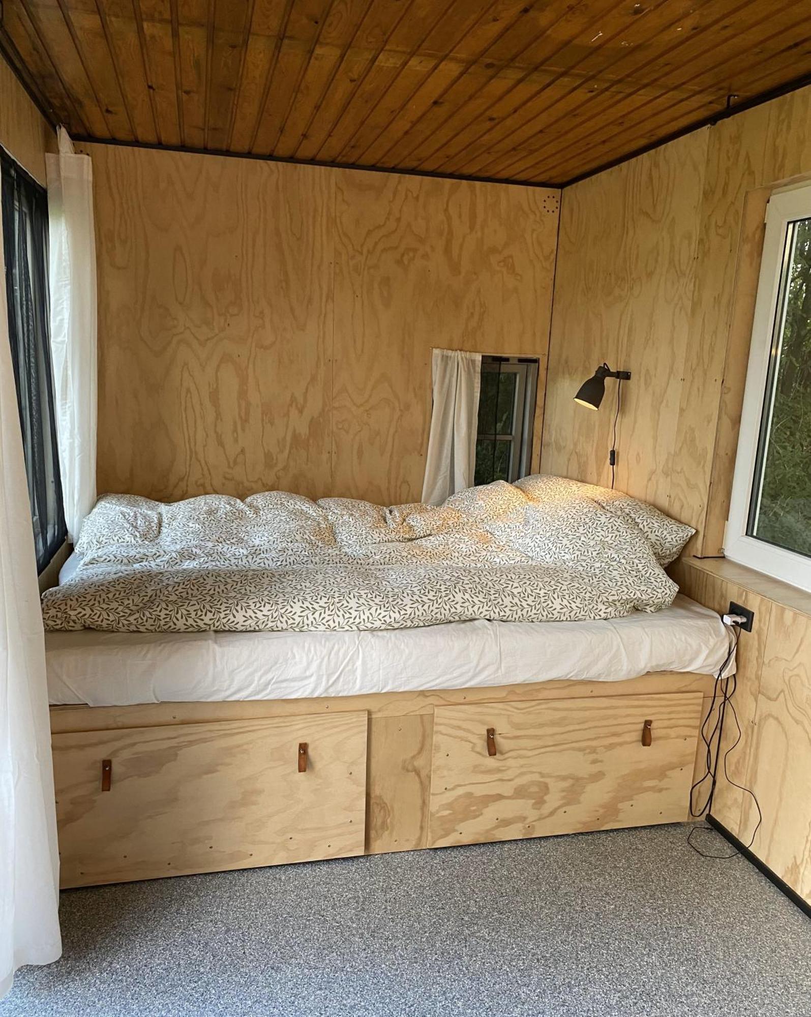 Kroghs Tiny Houses - Hyttebyen Grindsted Bagian luar foto