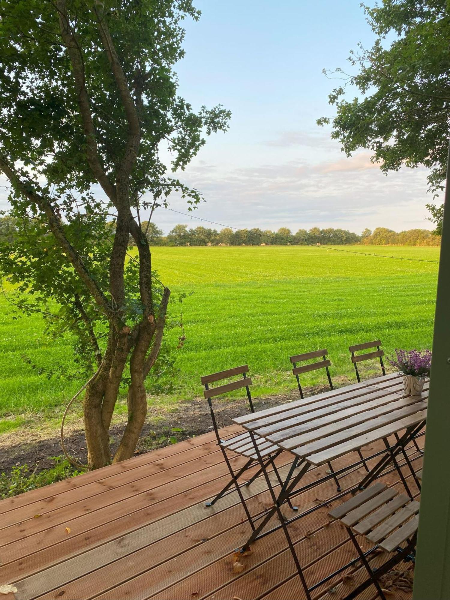 Kroghs Tiny Houses - Hyttebyen Grindsted Bagian luar foto