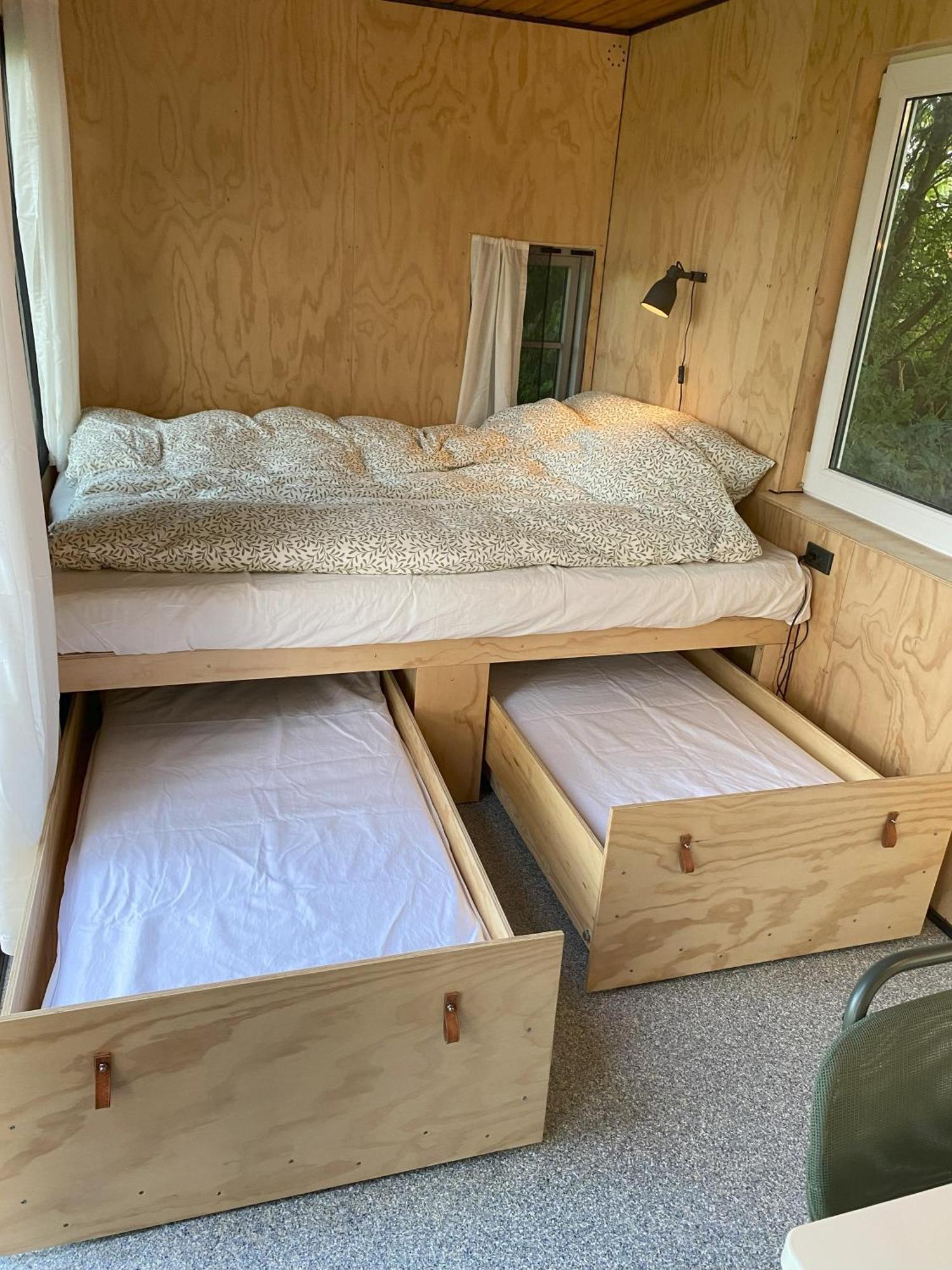 Kroghs Tiny Houses - Hyttebyen Grindsted Bagian luar foto