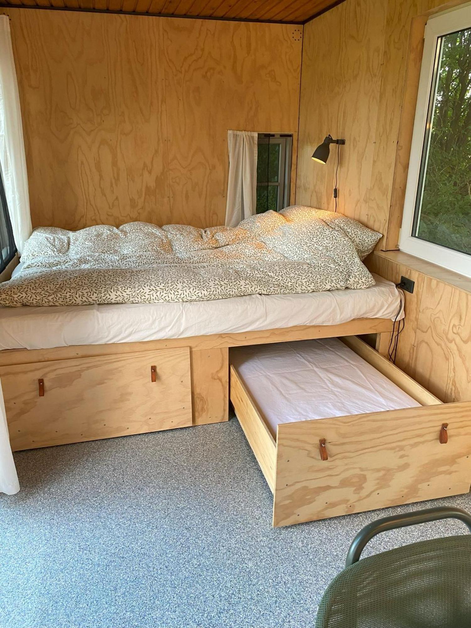 Kroghs Tiny Houses - Hyttebyen Grindsted Bagian luar foto