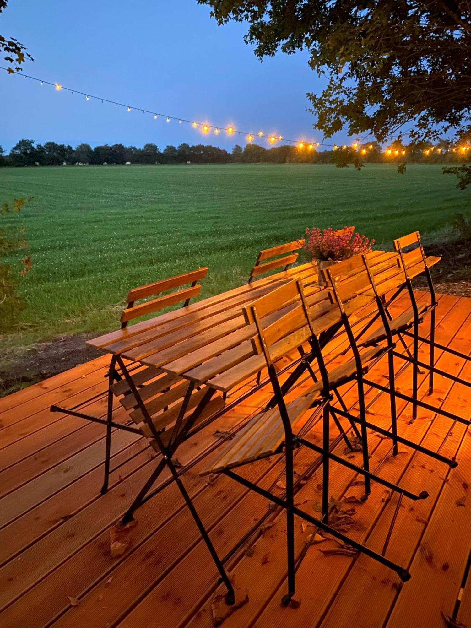 Kroghs Tiny Houses - Hyttebyen Grindsted Bagian luar foto