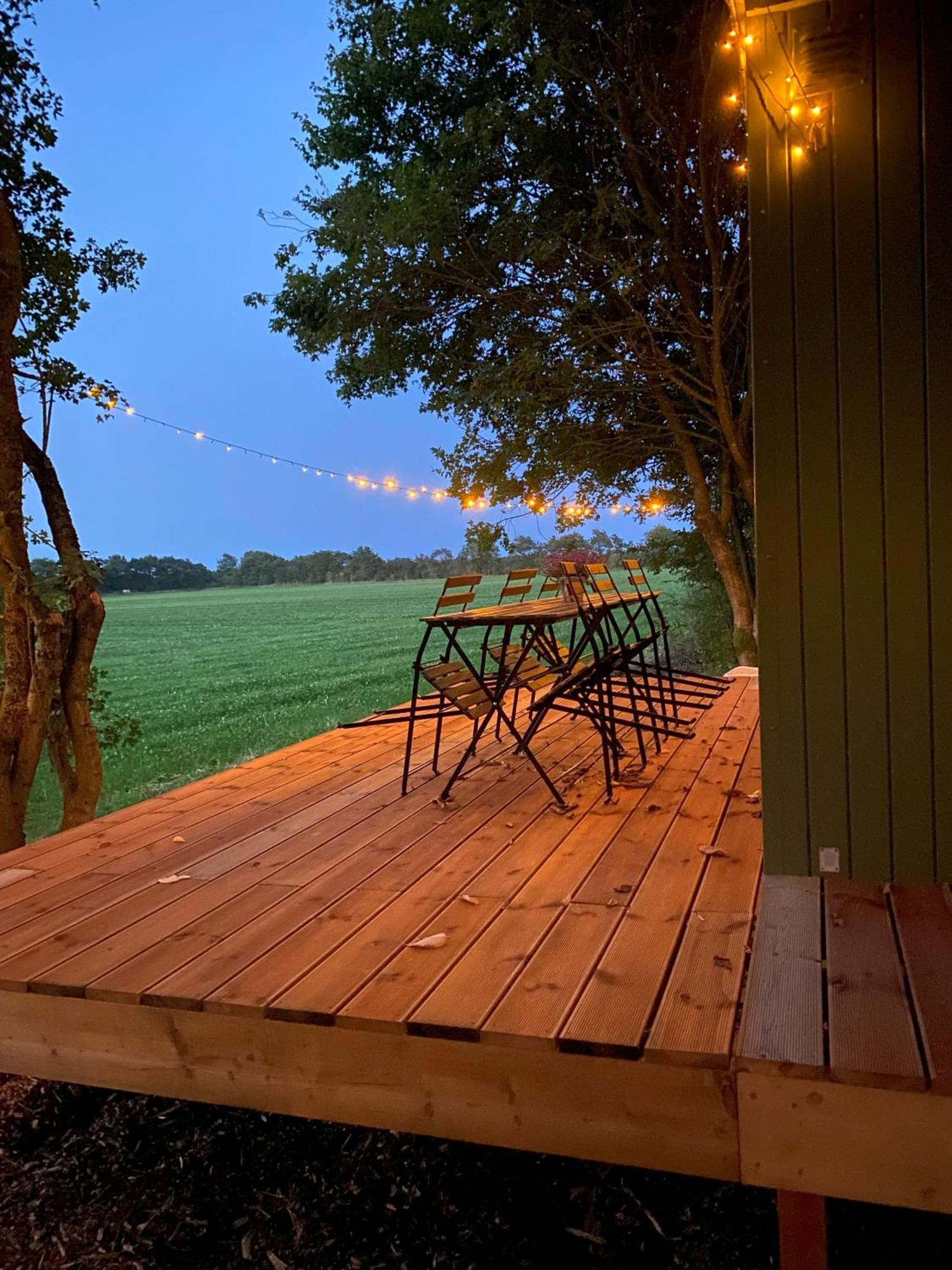 Kroghs Tiny Houses - Hyttebyen Grindsted Bagian luar foto