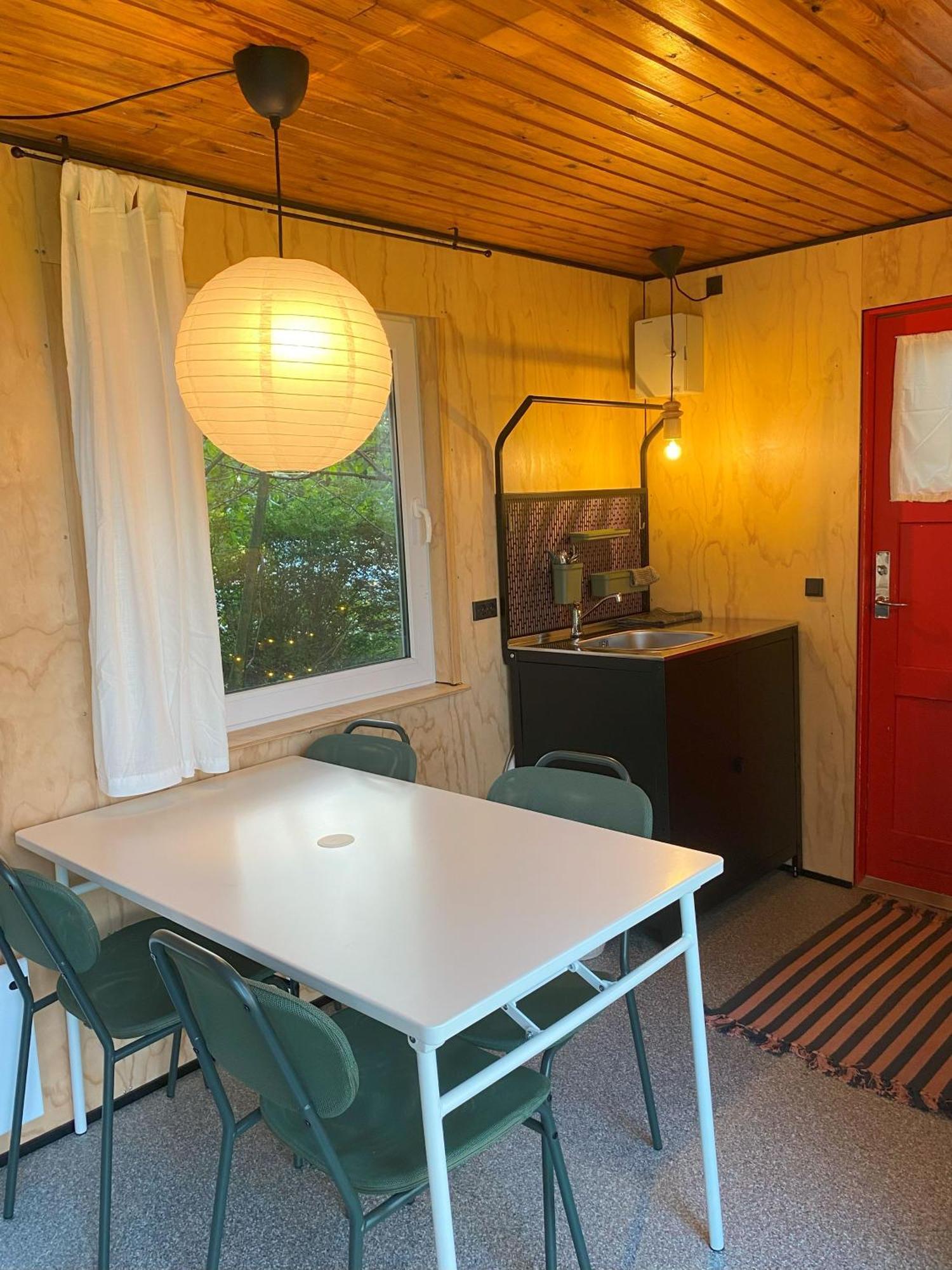Kroghs Tiny Houses - Hyttebyen Grindsted Bagian luar foto
